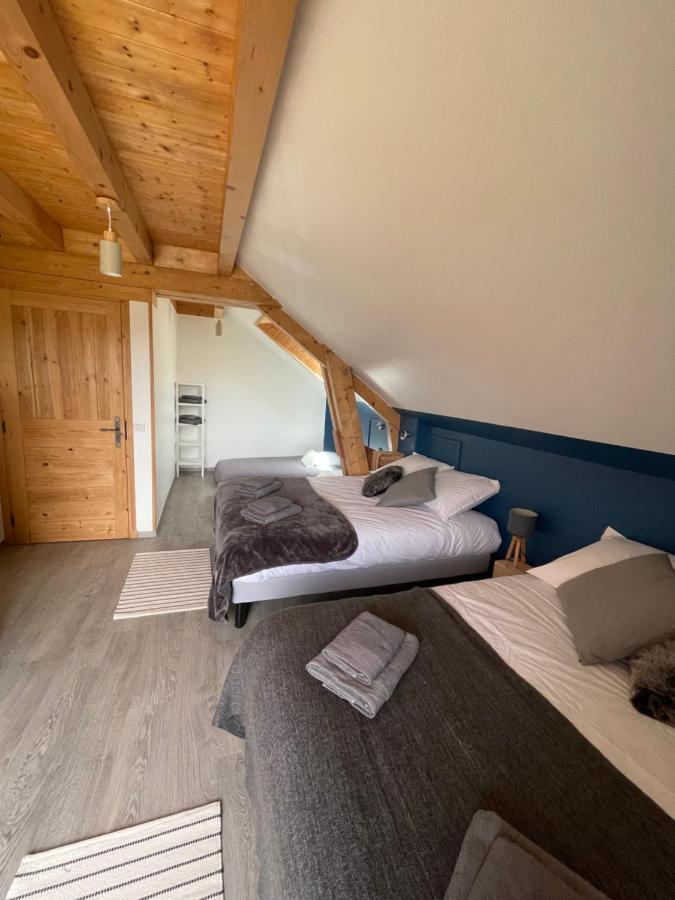 Chalet La Fougere 15 Personnes 180M2 Bauges Savoie Thoiry Thoiry  ภายนอก รูปภาพ