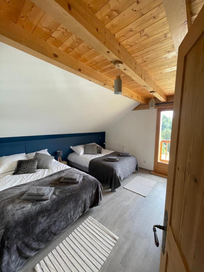 Chalet La Fougere 15 Personnes 180M2 Bauges Savoie Thoiry Thoiry  ภายนอก รูปภาพ
